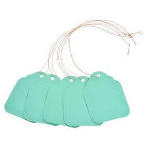 Étiquette PVC 7x5cm Jardin Boutique Maison Vert Set 100pcs - Photo 1 sur 5