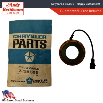 1960-1962 Dodge Plymouth Chrysler Desoto Horn Contact Ring & Cable 2258588 NOS - Image 1 of 4