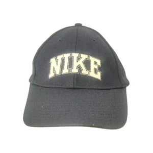 Nike Travis Scott Block Letter Spell Out Faded Cotton Ball Cap Navy Preowned - Picture 1 of 7