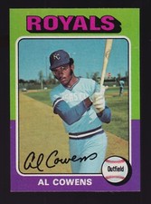 1975 TOPPS BASEBALL SET 437 AL COWENS KANSAS CITY ROYALS  NM-MT 0
