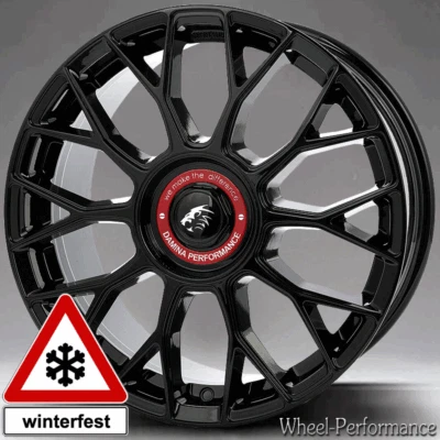 19 Zoll DX10 Alufelgen 8,5x19 5x114,3 ET45 schwarz-rot für Lexus Suzuki Toyota - Bild 1 von 4