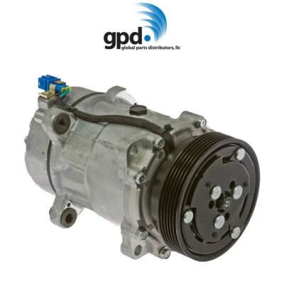 Compresor de aire acondicionado GPD 6511665 para Volkswagen Golf Jetta Cabrio Passat 1993-2002 Foto 1 de 2