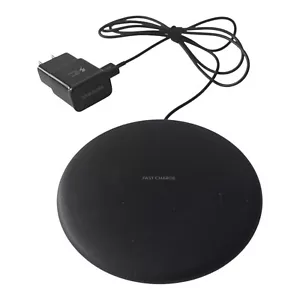 Samsung Fast Wireless Qi Charging Stand USB Cord 5V/9V Adapter Plug EP-PG950 - Picture 1 of 7
