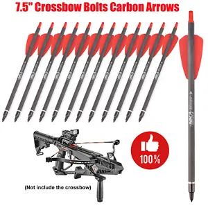 Crossbow Bolts 7.5" Arrows For EK Archery RX Cobra System Adder Repeating XBow - Picture 1 of 10
