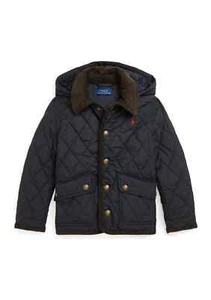 Polo Ralph Lauren Little Boys Hooded Barn Jacket Polo Black $135 Size 3 - Picture 1 of 3