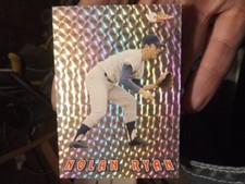 1993 Pacific The Ryan Express Prism Silver Nolan Ryan card #2 of 20 NY Mets 