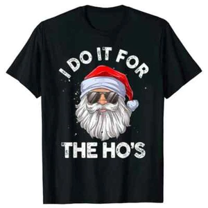 I Do It for The Hos Funny Inappropriate Christmas Santa Facemade in Australia - Picture 1 of 7