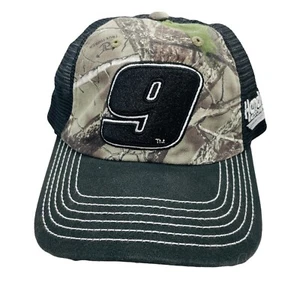 Chase Elliott #9 Hendrick Motorsport Racing Camuflaje Negro NASCAR Malla Sombrero Correa de Velo - Imagen 1 de 7