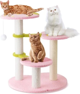 Cute Cat Tree tower, Strawberry - Picture 1 of 5