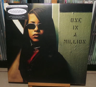 AALIYAH ONE IN MILLION COKE CLEAR LP IF YOUR GIRL ONLY KNEW HOT LIKE A FIRE 4 - Image 1 of 4
