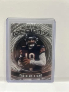 2024 Topps Finest Caleb Williams Finest Debuts (RC) #D-2 Chicago Bears - Picture 1 of 2