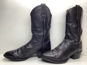 HERREN ARIAT ATS COWBOY SCHWARZ STIEFEL GRÖSSE 10,5 D - Bild 1 von 11