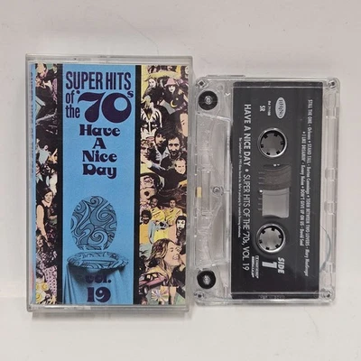 Super Hits of the '70s: Have a Nice Day, Vol. 19 - Cassette Tape 1993 Pop VG+ - Image 1 of 3