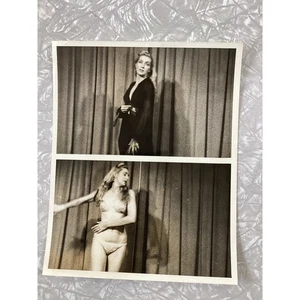 Fotografía vintage de bailarina burlesca de los años 50 de 8x10 pura burla - Imagen 1 de 2