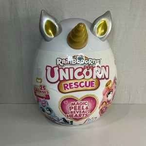 Rainbocorns Unicorn Rescue Surprise (Gold) by ZURU Collectible Plush Stuffed NWT - Picture 1 of 4