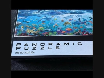 Quebra-cabeça panorâmico Big Blue Sea da Buffalo Games 3 pés x 1 pé 750 peças - Imagem 1 de 4