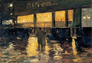 ACEO art card Belin at Night by Lesser Uray - Picture 1 of 1