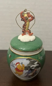 Winnie the Pooh 2001 Ediciones Bradford Sonidos de la Temporada Ornamento Tigger - Imagen 1 de 8