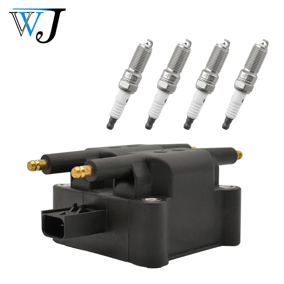 Bobina de encendido + bujía de iridio para Chrysler PT Cruiser 1997-2010 2,4 Foto 1 de 4