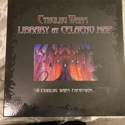 Guerras Cthulhu: Biblioteca en Celaeno Mapa y Figuras Guerras Cthulhu Expansión Sin perforar Foto 1 de 4
