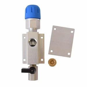 FastPipe Single Port 3/4" Wall Outlet Kit 1/2" NPT Compressed Air Piping F1014 - Picture 1 of 5