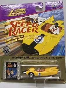 Speed Racer Shooting Star Car Johnny Lightning 1997 w/CEL #20 Real Wheels Series - Picture 1 of 4