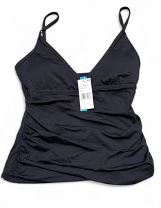 Bleu Rod Beattie Black Tankini Top Size 10 NWT $119 MSRP Women’s Swimwear - Bild 1 von 5