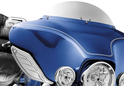 Kuryakyn Dragon Wing Variable Air Deflectors - Dark Smoke Motorcycle Street 1108 - Image 1 of 4