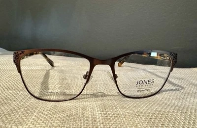 JONES NEW YORK VJON497-Brown Eyeglasses Frames Size 51mm 17mm 140mm Women - Image 1 of 4