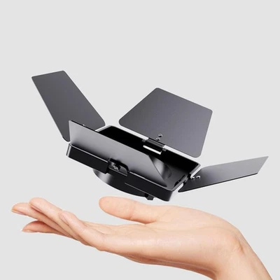 Four Leaves Light Baffle Studio Compact Study Practical Adjustable Barn Door - Image 1 of 4