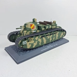 1/43 Char FCM 2C 51ere Battaillon chars combat France 1939 - Imagen 1 de 3