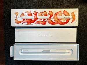 Apple Pencil Pro 2024 - Blanc - Excellent état - Photo 1/4
