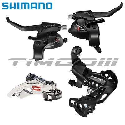 Shimano TourneyTX TX800 3×8 Speed Derailleur Set Groupset Front Rear ST-TX800 - Image 1 of 4