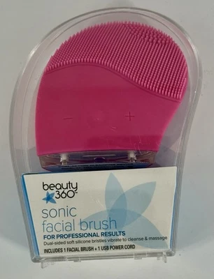 Pincel facial Beauty 360 Sonic: NOVO - ROSA - Imagem 1 de 2
