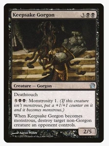 Keepsake Gorgon #93 Magic Card in a Protective Sleeve - Picture 1 of 4