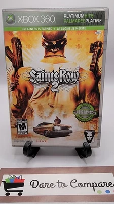 Saints Row 2 Platinum Hits (Microsoft Xbox 360, 2008) Completo en caja original Foto 1 de 4