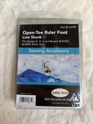 婴儿锁-露趾标尺脚-低柄 — 第 1/2 张图片