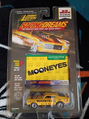 Johnny Lightning MoonEyes Funny Car Racing Dreams One Time Production Run 1/64 - Image 1 of 2