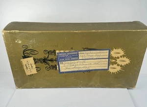 VTG Victrylite Candle Co Box No 612 Advertising Ephemera Oshkosh WI No Candles - Picture 1 of 9