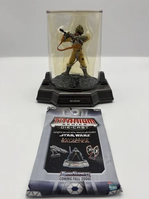 FIGURA DE ACCIÓN BOSSK SERIE TITANIO FUNDIDO A PRESIÓN STAR WARS 4" Foto 1 de 3