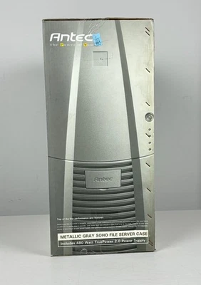 Antec Performance TX1088AMG Metallic Gray Soho File Server Computer Case 480W - Image 1 of 4