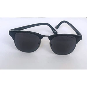 Tommy Hilfiger Sonnenbrille Herren schwarz Clubmaster Style MP OU107 klassisch - brandneu - Bild 1 von 23