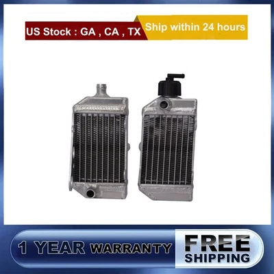 NEW Aluminum Radiator For 2012-2019 KTM 50 SX SXS (Left+Right) 2013 2014 2015 16 - Imagem 1 de 4