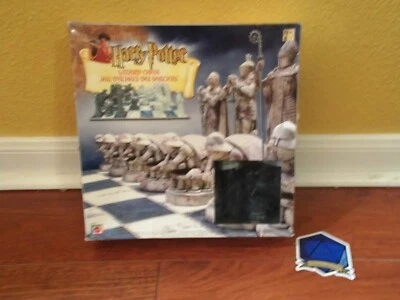 哈利波特巫师国际象棋 2002 年美泰游戏密封规则完整德州游戏 — 第 1/4 张图片