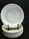 6x Vintage Royal Crown Derby White Saucers Side plates 7"