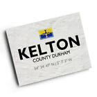 A3 PRINT - Kelton, County Durham - Lat/Long NY9220