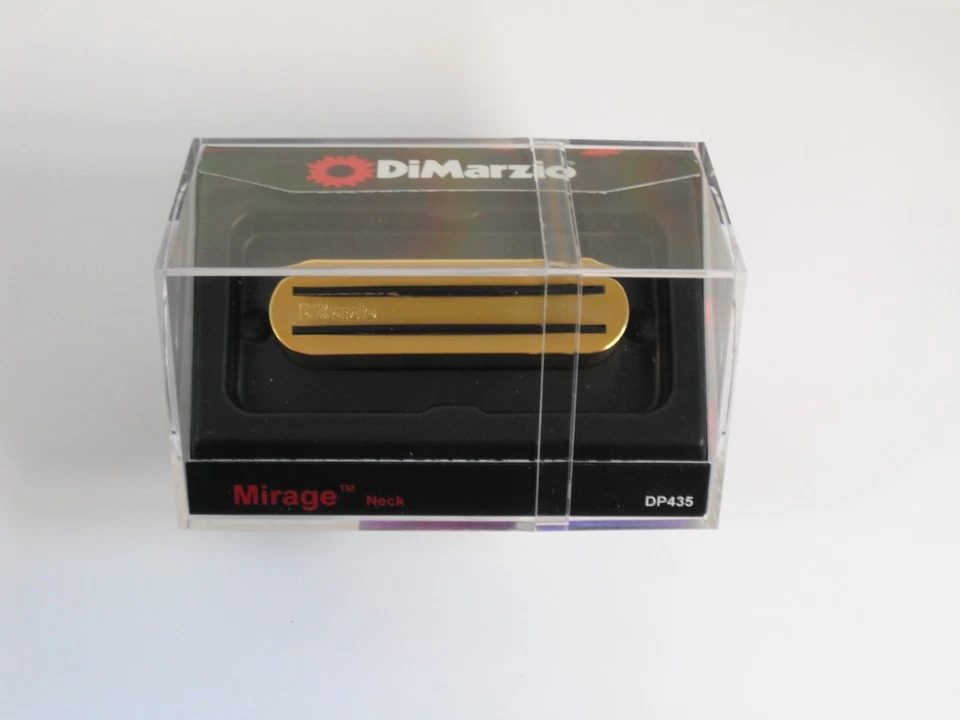 Recogida de cuello de bobina única DiMarzio Jake Bowen Mirage con cubierta dorada DP 435 Foto 1 de 1