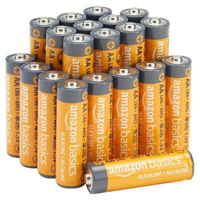 Amazon Basics 20 Pack AA High-Performance Alkaline Batteries 10-year Shelf Life - Image 1 of 3