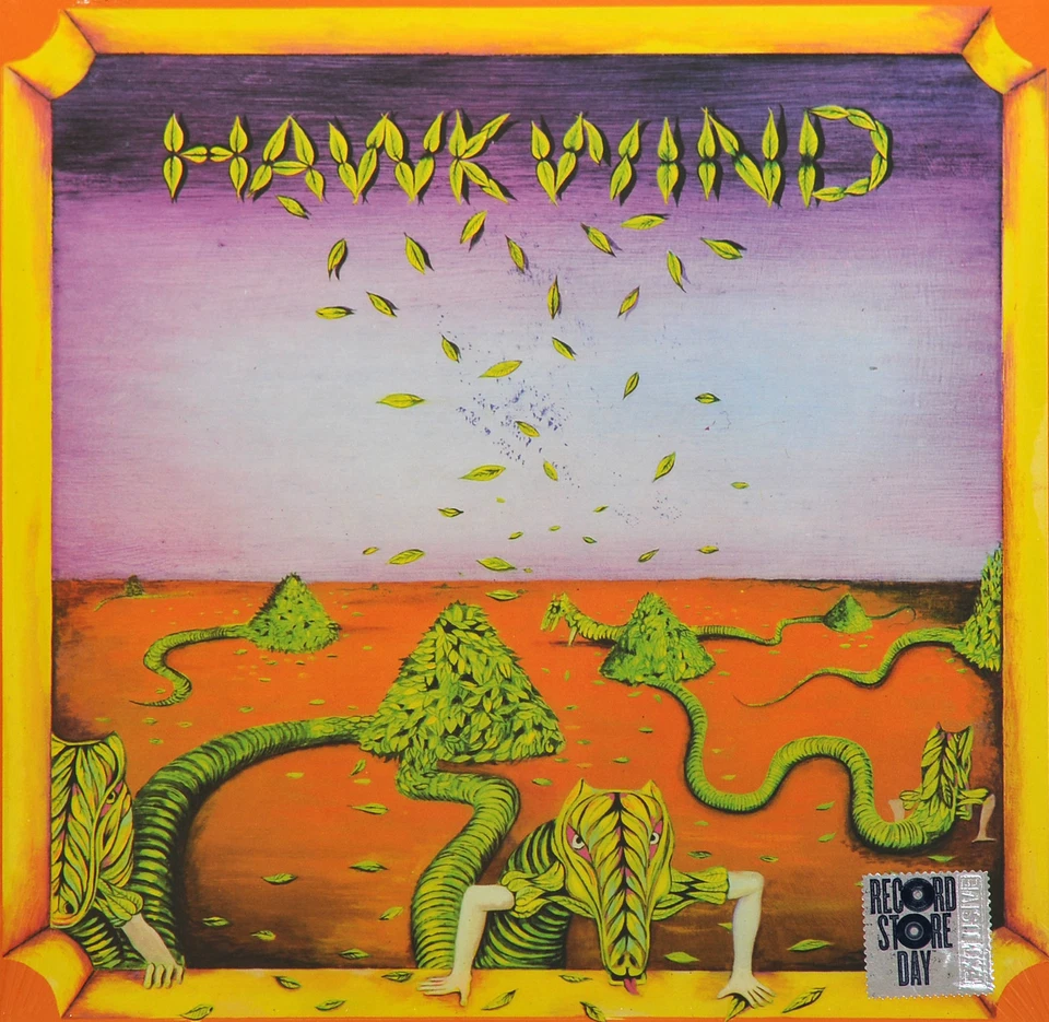 Hawkwind Self Titled Rock Orange LP RSD 2015 Parlophone Rp1 168750 Piranha