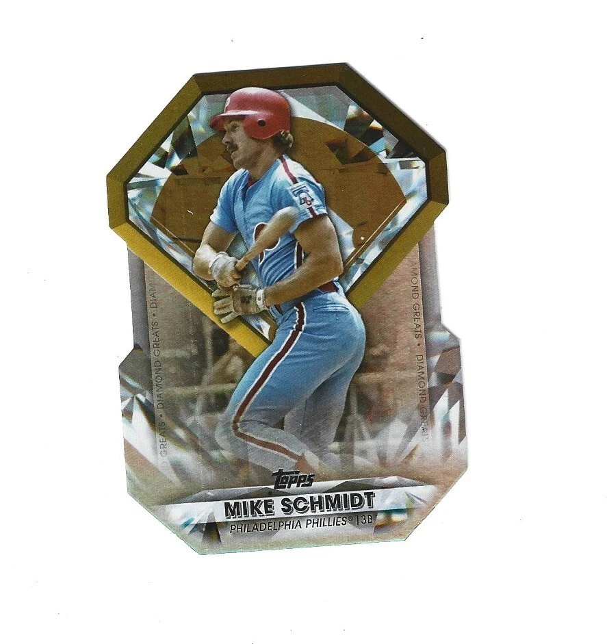 2022 Topps Diamond Greats Die Cuts #DGDC22 Mike Schmidt PHILADELPHIA  PHILLIES - Image 1 of 1